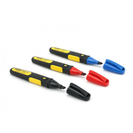 MARQUEUR FATMAX POINTE LARGE BISEAUTEE - LOT DE 3 COULEURS